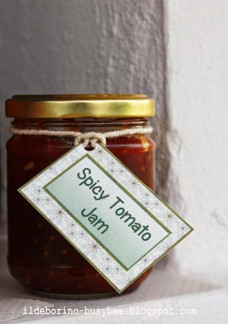 Conserviamo - Marmellata Piccante di Pomodori or Spicy Tomato Jam