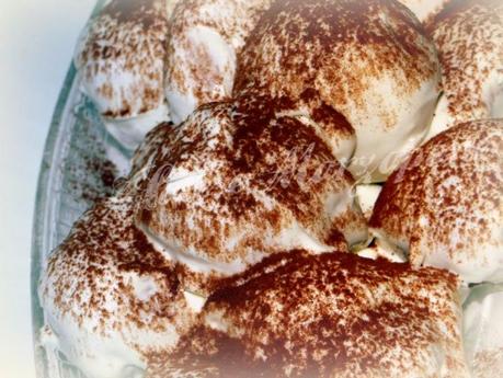 PROFITEROLE TIRAMISU' (Ricetta Montersino)