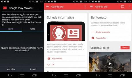 download7 600x355 Google Play Movies si aggiorna ed introduce il Material Design applicazioni  google play movies 