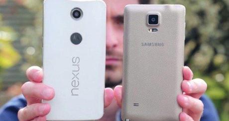 Nexus 6 vs Galaxy Note 4