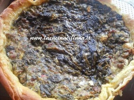 Quiche con Salsiccia e Friarielli