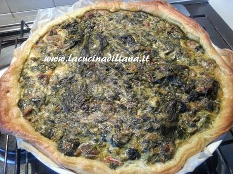 Quiche con Salsiccia e Friarielli