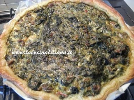 Quiche con Salsiccia e Friarielli