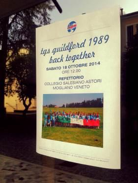 TGS Guildford 1989 Back Together: Mogliano Veneto, 18.10.2014