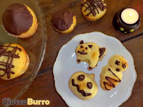 Muffin al cocco di Halloween