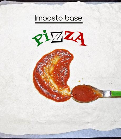 La mia pizza con lievito madre: impasto base