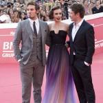 Sam Claflin e Christian Ditter, Lily Collins per Scrivimi ancora - Festival di Roma 2014 Red Carpet