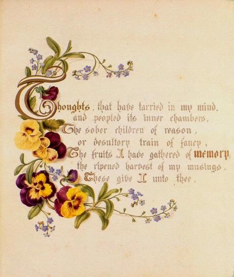 The Country Flowers of a Victorian Lady by Fanny Robinson.