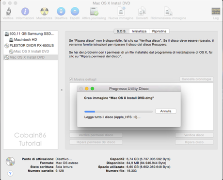 Creazione immagine disco 3