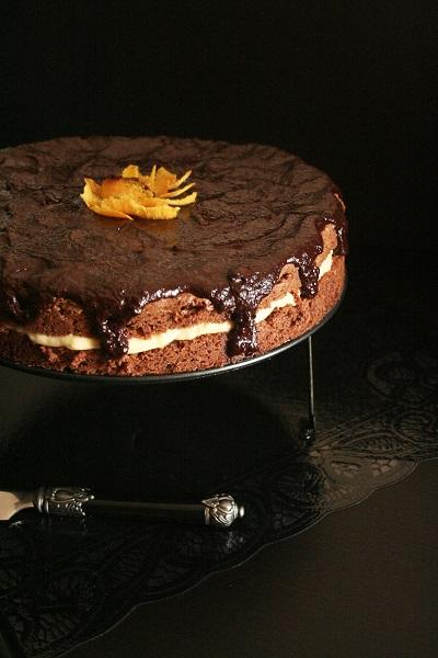 Torta cioccolato e arance