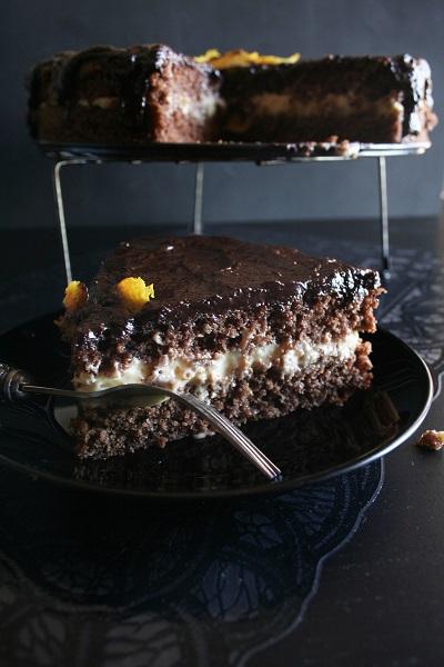 Torta cioccolato e arance 