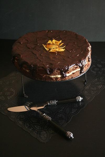 Torta cioccolato e arance