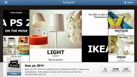 Un sito fatto tutto su Instagram? L'ha fatto Ikea
