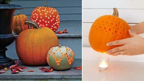 10 idee per decorare le zucche di Halloween - il trapano