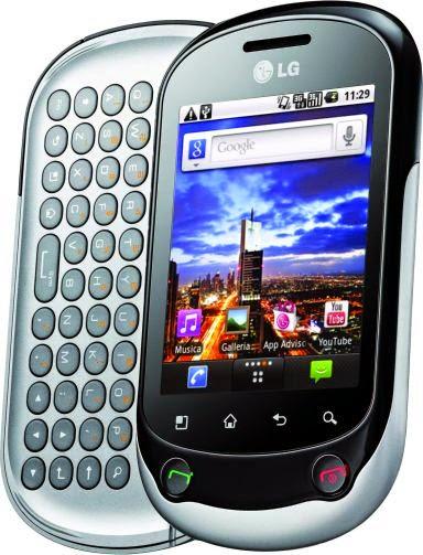 LG Optimus Chat e le sue caratteristiche tecniche