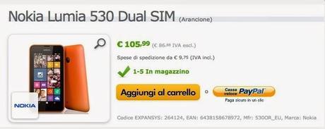 Da Expansys il Nokia Lumia 530 Dual Sim Da Expansys il Nokia Lumia 530 Dual Sim