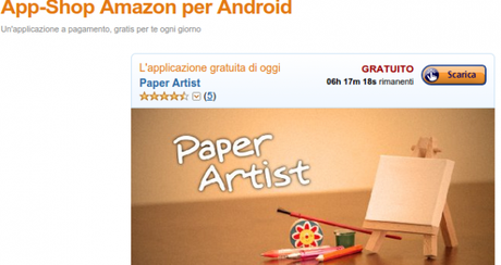 paper artist Amazon.it  App per Android