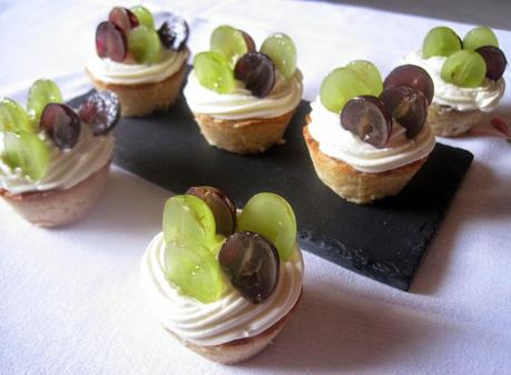 Mini Tartellette all' uva - Mini Grapes Tarts