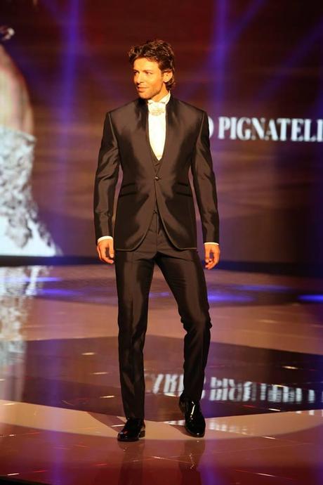 CARLO PIGNATELLI SFILATA TUTTO SPOSI 2014 EVENTO NAPOLI GOSSIP FASHION FRANCESCO TESTI