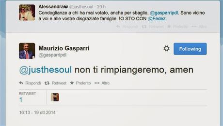 Per la serie com’è bello litigare da Trieste in giù, Gasparri insulta la chiunque