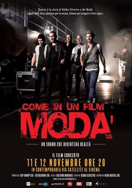 I MODÀ per la prima volta al cinema Modà