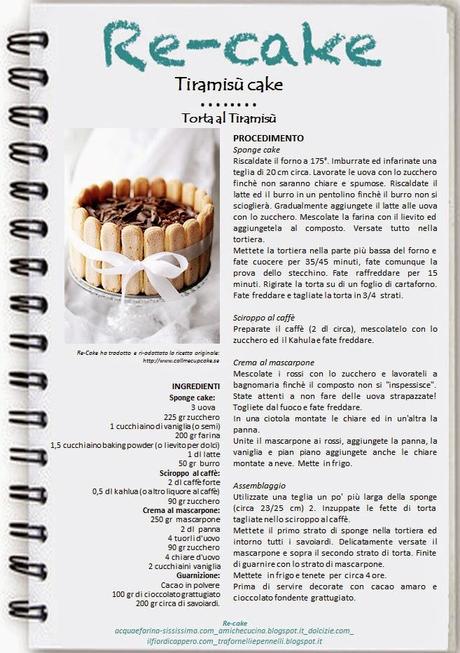 tiramisu' cake - torta al tiramisù Re Cake 12