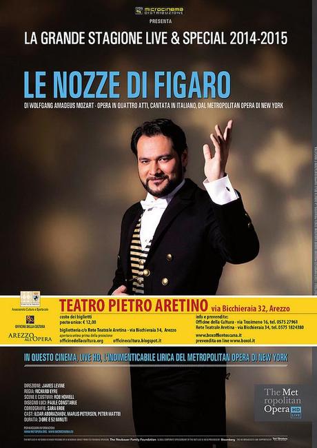 Le nozze di Figaro: la grande opera lirica torna ad Arezzo