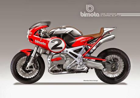 Design Corner - Bimota BB4-R Cafè Sport Concept by Oberdan Bezzi