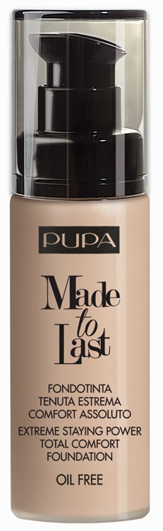 Pupa, Fondotinta Made To Last - Preview