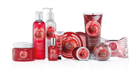 Natale 2014 - Le linee natalizie The Body Shop: Mela Candita, Mirtillo Rosso Glassato e Vanilla Brulee