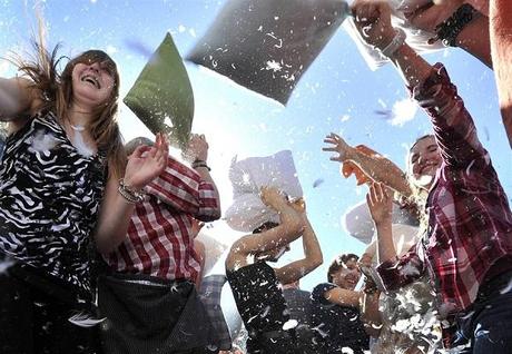 pillow fight