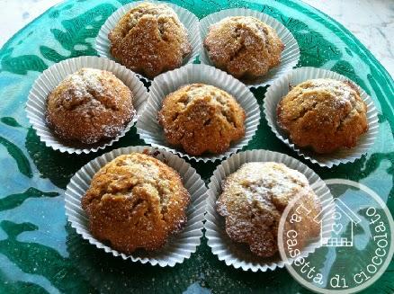 Muffins mascarpone e noci