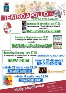 Nuova stagione teatro ragazzi a Mogliano (Mc)