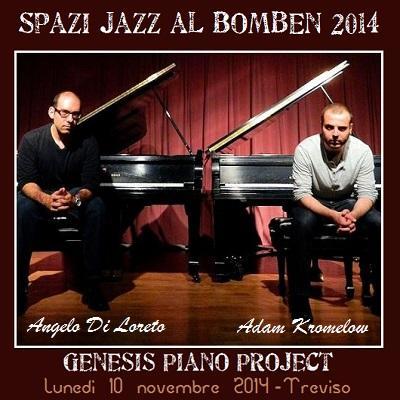 Spazi Jazz al Bomben 2014: il 10 novembre l`imperdibile  Genesis Piano Project .