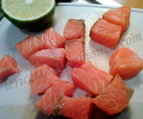 Bocconcini di Salmone al Bergamotto