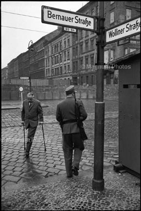 HCB WEST GERMANY. 1962. West Berlin. The construction of the Berlin Wall