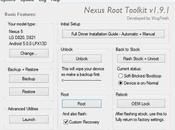 Android Lollipop root unroot telefono Nexus Root Toolkit