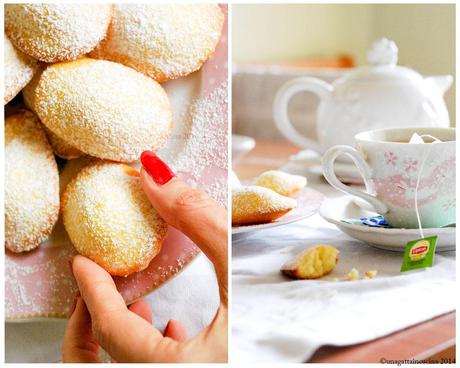 Madeleines al limone