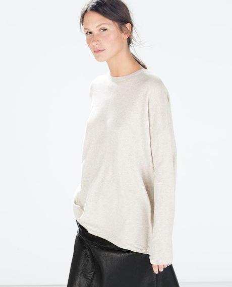 Zara, maglia oversize 12,90€