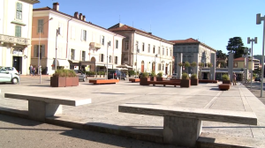 Piazza Libertà, a Luino