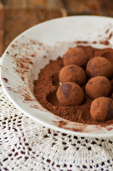 tartufi dolci alle castagne