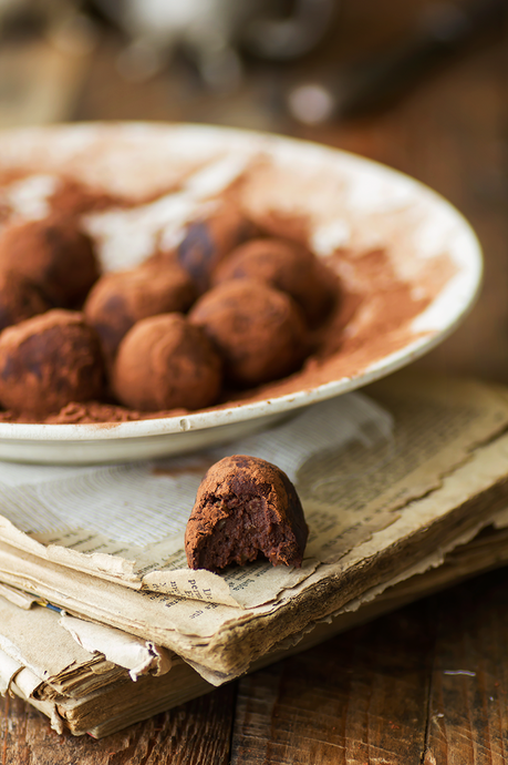 tartufi dolci alle castagne