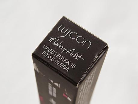 Wjcon - Liquid Lipstick 16 Rosso Ciliegia, MakeUp Artist Collection