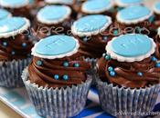 Chocolate cupcakes: cupcake cioccolato cresima