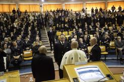 San Vito (Ta)/  Reportage Fotografico. Consegna Laurea ai Marescialli della Marina. Corso di Laurea in Scienze e Gestione delle Attività Marittime e Laurea in Infermieristiche