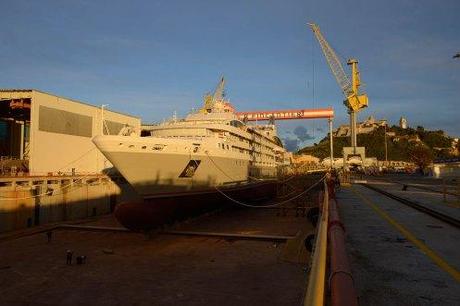 Ancona/ Fincantieri. Varata “Le Lyrial”, la quarta nave extra lusso per Ponant