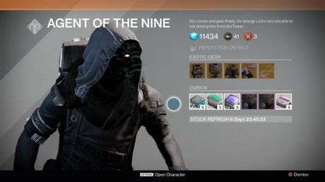 Il mercante Xur torna nella Torre di Destiny fino a domenica mattina