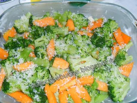 Broccoli  al forno con zucca e  besciamella