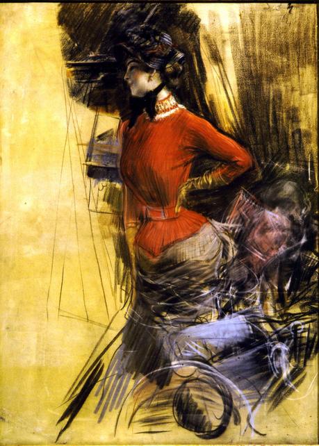 Boldini - La casacca rossa