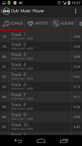  Dub Music Player per Android   potente, completo e GRATUITO!